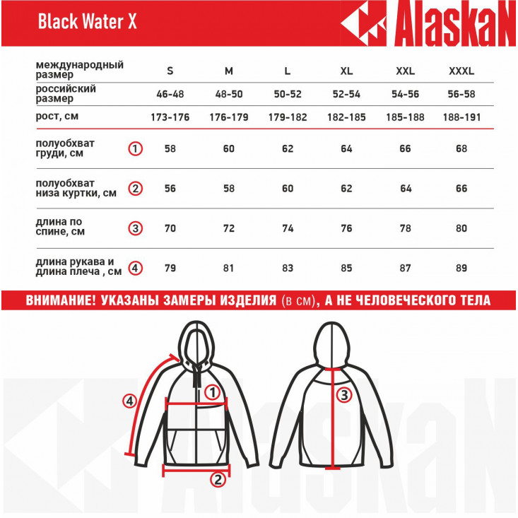 Куртка флисовая Alaskan Black Water X